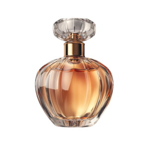 eine parfuemflasche die aus parfuem hergestellt wird